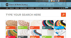 Desktop Screenshot of knotandrope.com
